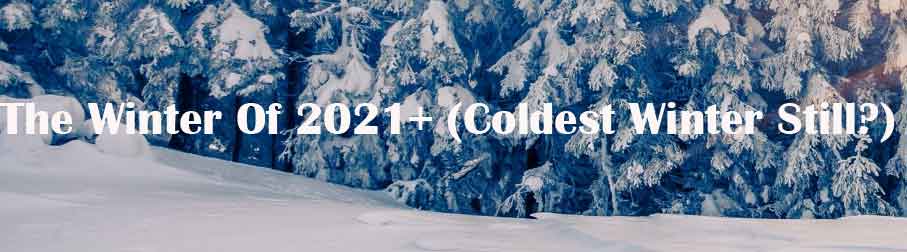The Winter Of 2021+ (Coldest Winter Still?)