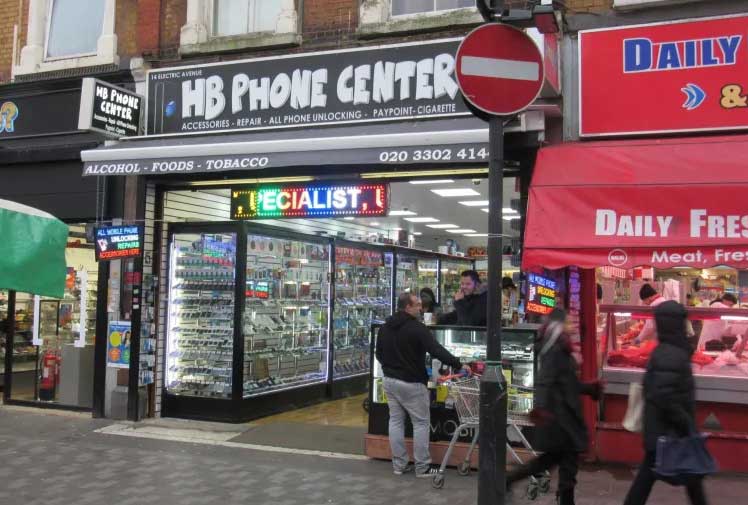 HB Phone Centre - Mobile Shone Repair, Electric Ave, Brixton