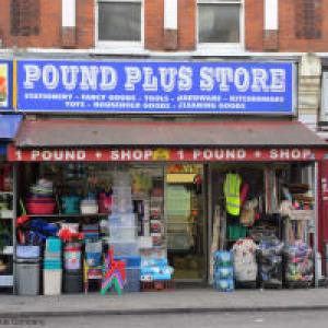 One Pound Plus Shop Brixton Warehouse store in London, England